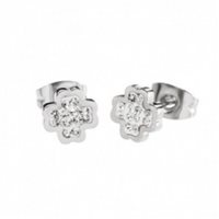 Earrings Marlù Woman Time to in Steel Cristallo 18OR030 - 18OR030